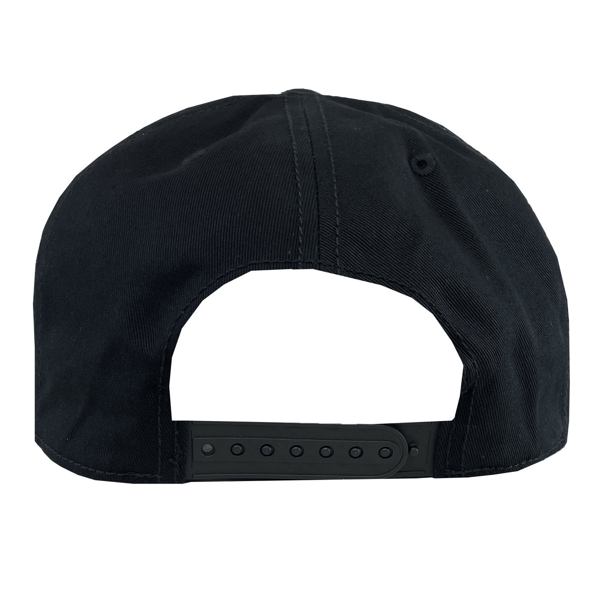 The image showcases the All Blacks Snapback Cap 24/25 by adidas, featuring a black snapback design with an adjustable strap and multiple sizing holes. Ideal for supporting your rugby team, this chic cap perfectly combines functionality with fan pride.