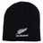 With a white fern logo and the text "ALL BLACKS" below it, the All Blacks 24/25 Beanie by adidas pays tribute to New Zealand's legendary team.
