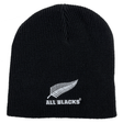 With a white fern logo and the text "ALL BLACKS" below it, the All Blacks 24/25 Beanie by adidas pays tribute to New Zealand's legendary team.