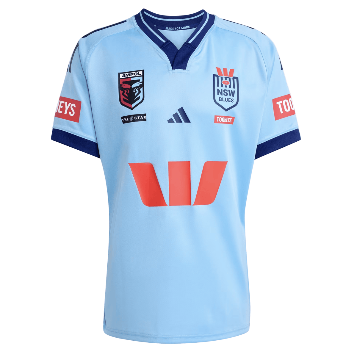 New South Wales Blues 25/26 Replica Home Jersey by adidas / World