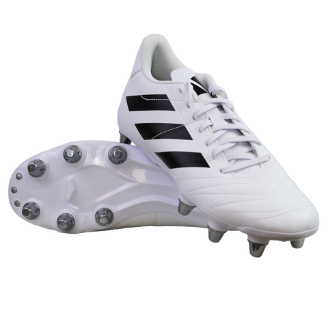 adidas Kakari SG - White/Core Black/Silver Metallic / World Rugby Shop