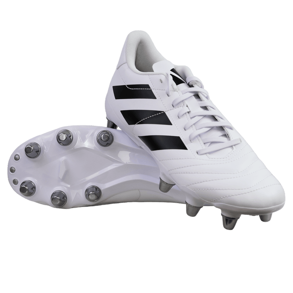 adidas Kakari SG Rugby Boots for Forwards - White/Black – World
