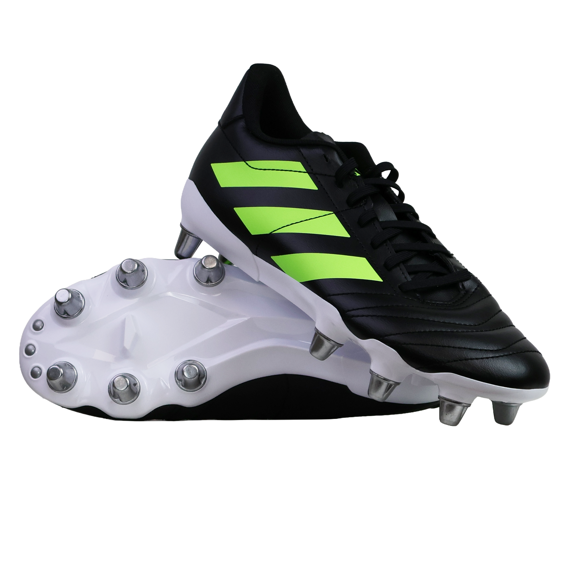 adidas Kakari SG - Core Black/Lucid Lemon/White / World Rugby Shop