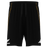 The adidas All Blacks 26/27 Marvel Performance Gym Shorts feature the iconic silver fern and adidas logos, with yellow side accents—ideal shorts for performance training.