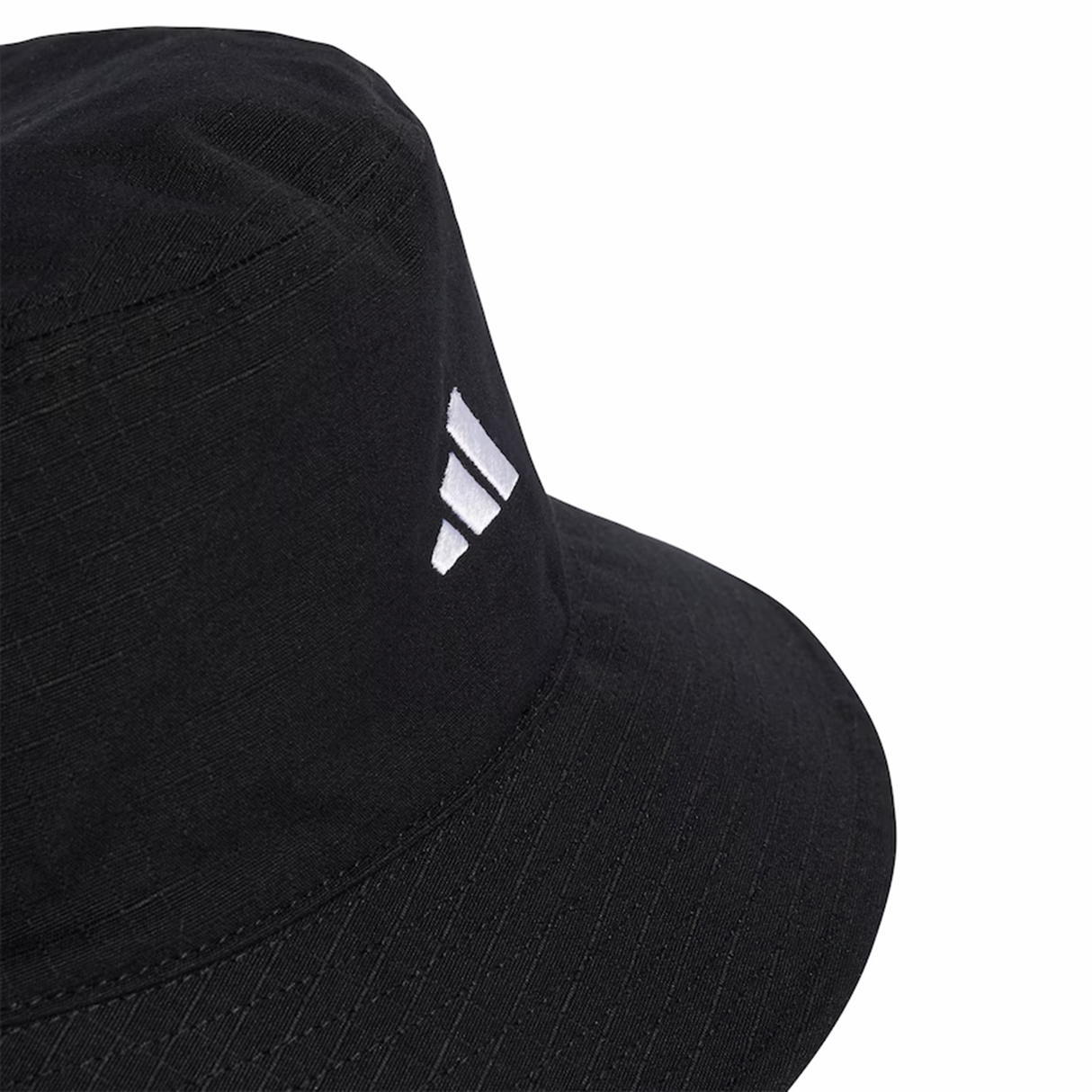 The All Blacks 25/26 Bucket Hat by adidas is a black bucket hat featuring a white geometric All Blacks logo embroidered on one side—perfect for fans who want style and comfort.