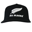 The adidas All Blacks 25/26 Snapback Cap is black with a white embroidered fern, adidas branding, and "ALL BLACKS" embroidered on the front.
