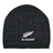 The All Blacks 25/26 Beanie by adidas features a white fern and "ALL BLACKS" text—an essential black beanie for any New Zealand rugby supporter.
