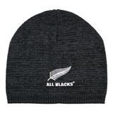 The All Blacks 25/26 Beanie by adidas features a white fern and "ALL BLACKS" text—an essential black beanie for any New Zealand rugby supporter.