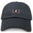 The Jacksonville Women’s Rugby Adult Low-Profile Cotton Twill Dad Cap by EMB S&S Activewear features a black cotton twill design with an embroidered "904" logo, two bridge towers, and “Jacksonville, Florida’s Podcast” on the front.