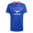 The adidas France FFR 25/26 Replica Home Jersey features a blue design with white details, red accents, the "ALTRAD" sponsor logo, and a rooster emblem—perfect for any fan supporting France.