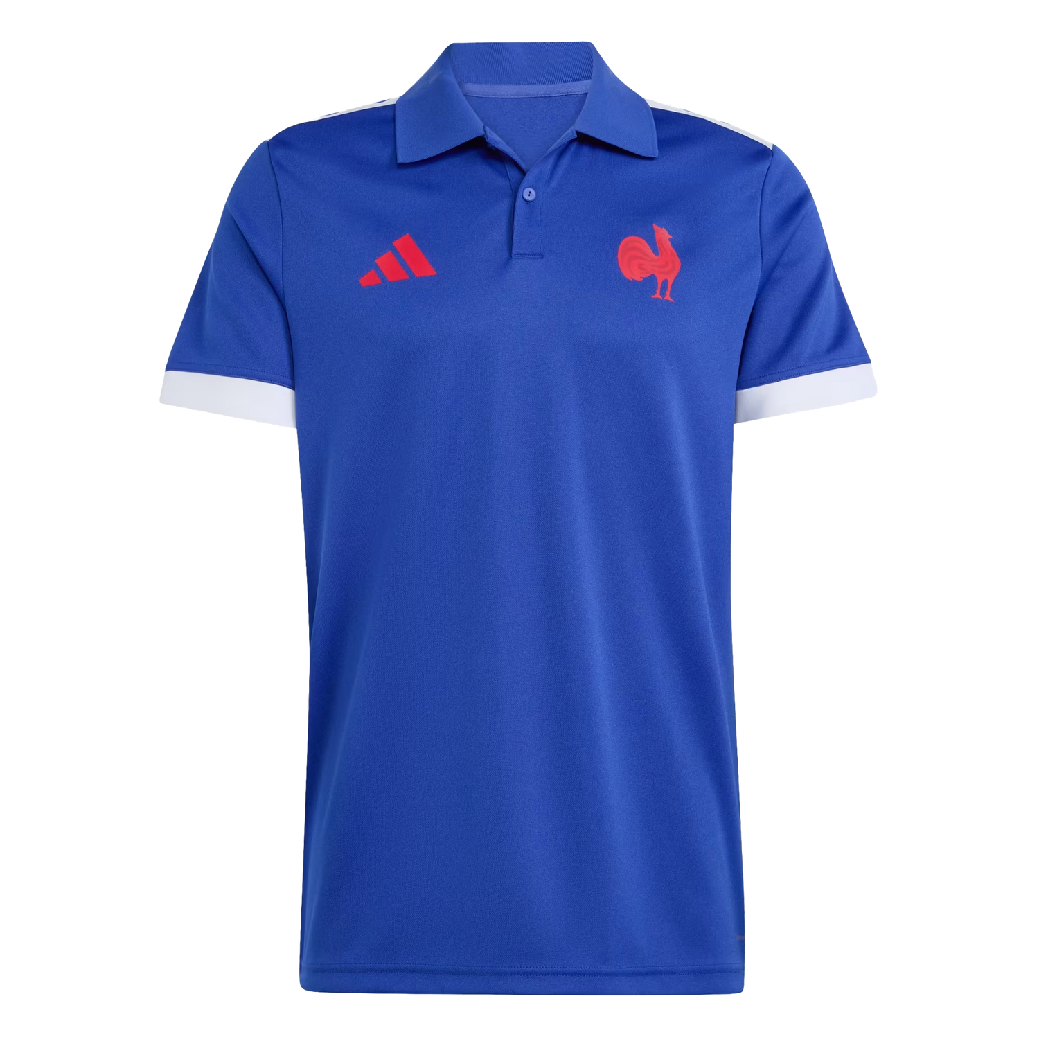 France FFR Home Supporters Replica Polo by adidas / World Rugby Shop France FFR Home Supporters Replica Polo by adidas / World Rugby Shop