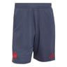 Step up your training in the France FFR 26/27 Gym Short by adidas. These dark blue athletic shorts with bold red accents feature the iconic rooster emblem on the left leg and a classic adidas logo on the right. Designed for peak performance, they’re the ideal rugby training shorts for both workouts and casual wear.