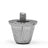 A small metal screw on a white background, known as a WRS M5 Stud, offers aggressive traction. (Brand Name: Starlai Corp)