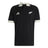 Wearing the All Blacks 26/27 Travel Polo by adidas, you’ll sport a black short-sleeve polo shirt with a crisp white collar and sleeve cuffs. Featuring the adidas logo on the right chest and the silver fern emblem on the left, this stylish top captures the spirit of the iconic New Zealand Rugby shirt.