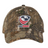 The EMB S&S Activewear USA Rugby Licensed Camo Cap - Realtree Xtra features an authentic camo pattern and a USA Rugby logo patch for a sporty, rugged look.