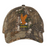 The USA Rugby Heritage Licensed Camo Cap - Realtree Xtra by EMB S&S Activewear features an embroidered eagle and yellow "USARFU" text—ideal for any USA Rugby cap collector.