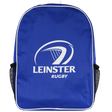 Leinster Backpack 24/25 by Castore, with the "Leinster Rugby" 24/25 logo on the front and black mesh side pockets.