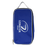 The Leinster Boot Bag By Castore 24/25 by Castore is a blue rectangular boot bag with a zippered closure, white logo, and handle, shown against a plain white background.