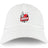 The EMB S&S Activewear Lincoln City Youth Rugby Adult Low-Profile Cotton Twill Dad Cap features embroidered team branding with a capitol building, red rugby ball, and bold text.