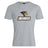 The Lindenwood University Rugby Club Plain Tee by WRS Canterbury is expertly crafted from a premium cotton-heavy blend in gray and features the word "Lindenwood" beneath a stylized lion head logo in black and gold.