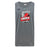 The Lincoln City Youth Rugby Tempo Vapodri Singlet by WRS Canterbury is a gray sleeveless athletic shirt made from recycled polyester, featuring the team logo with a rugby ball and domed building.