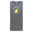 The Littleton Women Rugby Club Tempo Vapodri Singlet by WRS Canterbury features a yellow lemon graphic and club name on the front, with VapoDri technology for breathability.