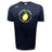 The WRS Canterbury Littleton Women Rugby Club Tempo Vapodri T-Shirt features a navy blue design with a yellow lemon graphic, green "Succulent since 2021" text, and moisture-wicking comfort for athletic performance.