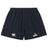 The Lindenwood University Rugby Yokohama Shorts by EMB Canterbury are black and display the "Canterbury" logo on the left and the "Lindenwood" emblem on the right, made from lightweight fabric for optimal comfort and performance.