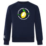 The Littleton Women Rugby Club Club Crew Sweatshirt by WRS Canterbury is an ultra soft navy blue top featuring "Littleton Lemons Womens Rugby Club" and a lemon graphic on the chest, plus an embroidered CCC logo on the left sleeve.