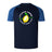 The Littleton Women Rugby Club Elite Training Tee by WRS Canterbury is a navy and blue short-sleeve, lightweight, and durable shirt with "Littleton Lemons Womens Rugby Club" and a bold yellow lemon graphic on the front.