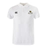 The Lindenwood University Rugby Waimak Polo by EMB Canterbury sports a Canterbury logo on the left and a Lindenwood logo on the right, made from a comfortable cotton polyester blend.