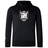 Troy University Rugby Club Lightweight Hoodie by WRS Canterbury with a kangaroo pocket and a drawstring hood, featuring a white and red crest design with symbols on the chest.
