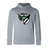 Lightweight gray Chicago Valkyries Club hoodie by WRS Canterbury with a logo featuring a stylized wolf's head with wings on the front.