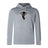 WRS Canterbury DePaul University Club Lightweight Hoodie with a white graphic logo of a stylized bull's head on the front, displayed on a plain background.