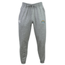 The Milwaukee Beer Barons RFC Leisure Sweatpant by EMB Canterbury is crafted from recycled polyester fleece with an organic cotton blend, featuring a drawstring waist and the Canterbury logo on both thighs.