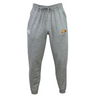 The Maryville Whamsters Rugby Leisure Sweatpant by EMB Canterbury are gray athletic sweatpants, made from organic cotton with a drawstring waist and featuring the EMB Canterbury logo on the right leg.