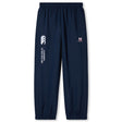 The EMB Canterbury San Joaquin Memorial Cuffed Hem Stadium Pant features white lettering and a stylish cuffed hem for a sporty, modern look.