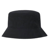 The Wales WRU 26/27 Bucket Hat by Macron features a wide brim and classic black design, making it the perfect accessory for any Welsh rugby supporter seeking timeless style. Displayed against a white background.