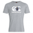 The WRS Canterbury Massachusetts CCC Flag Club T-shirt is a heather grey cotton-blend tee with the logo and text plus a penguin graphic on the chest—ideal for displaying your rugby pride.