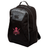 Black SUNY Maritime Medium backpack by EMB Canterbury featuring a skull and crossbones logo labeled "mariners" with ergonomic shoulder straps and a side mesh pocket.