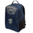 Blue Seattle Rugby Club Medium Backpack by EMB Canterbury featuring ergonomic shoulder straps, multiple zippers, and a Seattle rugby logo patch on a white background.
