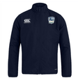 CSU Monterey Bay Otter Rugby Club Track Jacket by EMB Canterbury with logos on the chest, featuring a zip-up front and stand-up collar.