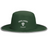 The EMB Augusta Nations of Rugby Ireland Rugby Legend Boonie Cap is a dark green hat with a grey edge, "Ireland Rugby," and a shamrock crest—ideal for any rugby supporter.