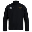 The Norwich University Women's Rugby Club Track Jacket by EMB Canterbury features the "Women's Rugby" logo on the right chest and Canterbury logo on the left, ideal for active wear in any weather. Displayed against a white background.