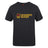 The Norwich University Women's Rugby Club Plain Tee by WRS Canterbury is a black cotton blend shirt featuring "NZ Women's Rugby" in yellow and maroon on the front.