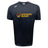 The Norwich University Women's Rugby Tempo Vapodri T-Shirt by WRS Canterbury is a black performance tee featuring the team logo in yellow and maroon text on the chest and the Canterbury brand logo on the shoulder.