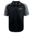 The Norwich University Women's Rugby Elite Polo by EMB Canterbury features Vapodri fabric, a "Women's Rugby" logo on the left chest, and the Canterbury logo on the right shoulder for lightweight comfort.