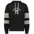 The WRS Augusta Nations of Rugby New Zealand Jackson Way Hoodie features light gray drawstrings and sleeve stripes, plus a white fern and "NEW ZEALAND RUGBY" print—a must-have for rugby fans.