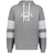 The WRS Augusta Nations of Rugby New Zealand Jackson Way Hoodie features a gray design with white drawstrings, white sleeve stripes, and "New Zealand Rugby" plus a fern logo printed on the chest.