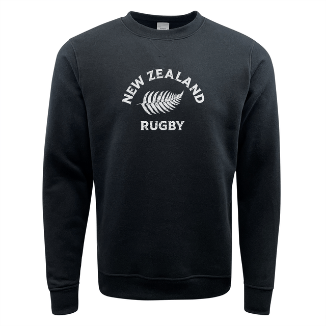 Get cozy in this Nations of Rugby New Zealand Rugby Fleece Crewneck Sweatshirt featuring the iconic WRS Augusta logo. Perfect for any fan of NZ Rugby.